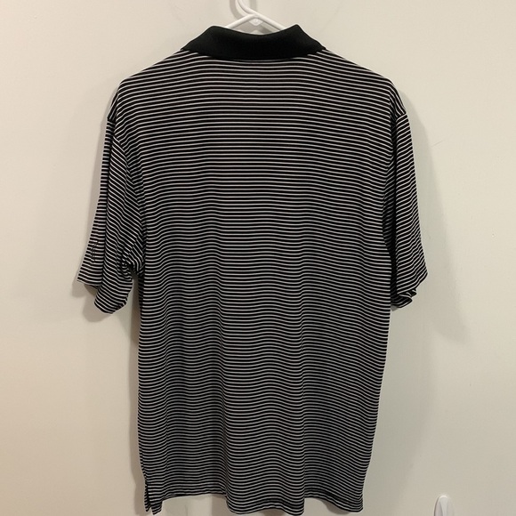 Men’s PGA Tour striped Polo3 button, very good condition Size Large - Picture 3 of 5